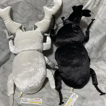 초 리얼! 장수풍뎅이 VS 사슴벌레 봉제 인형