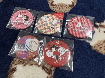 PEANUTS Cafe 발렌타인 캔뱃지