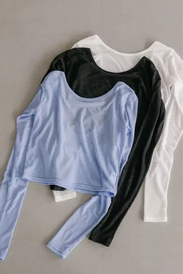 백 오픈 시어 탑 CAVEZA ROSSO 카베사 로쏘 화이트