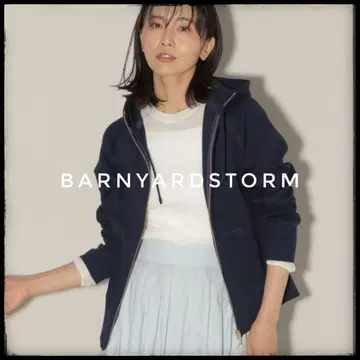 새상품급 밴야드 스톰 더블 페이스 후드티 더블 지퍼 네이비