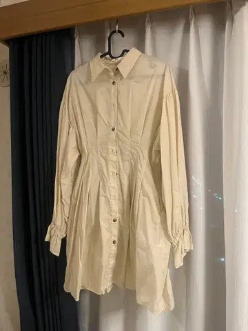 SLY 프론트 터크 미니 드레스