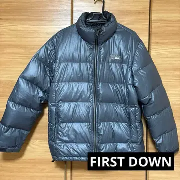 FIRST DOWN 다운 자켓 그레이