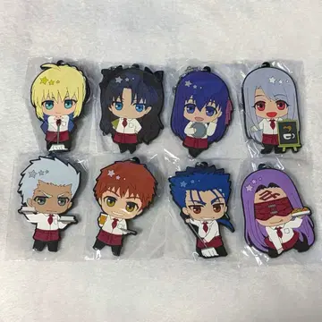 Fate UBW Youme cafe 한정판 러버 키링