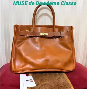 MUSE de Deuxieme Classe 시타 파란티카 가죽 토트
