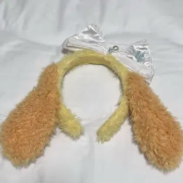 더피 프렌즈 화이트 윈터 타임 원더스 쿠키안 머리띠