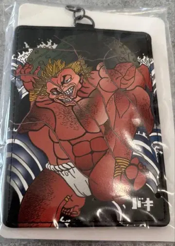 캐릭터 드로잉 바키 카잔 카오루 문신 패스 케이스 C상