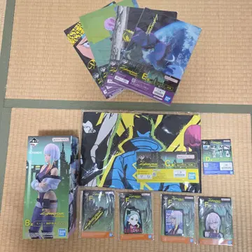 사이버 펑크 엣지 러너즈 제일복권 B, C, D, E상 세트