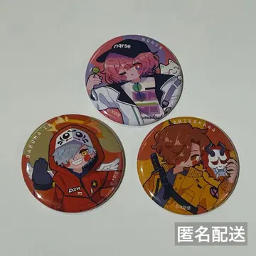 대요괴 로손 캔뱃지 SD 3개 세트