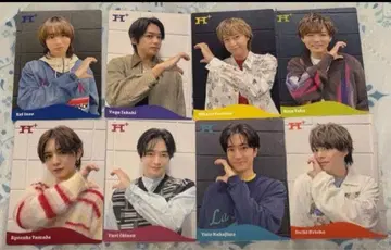 덤 포함 Hey! Say! JUMP H 솔로 카드 그림체 1 8장