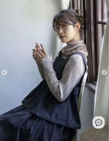 [ 유베시 x 사만사 모스2 ] 앞뒤 2WAY 뷔스티에