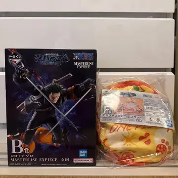 원피스 제일복권 B상 F상 피규어 담요 세트