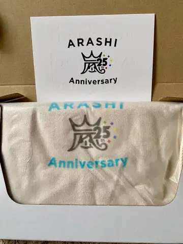 ARASHI 25주년 기념 토트백