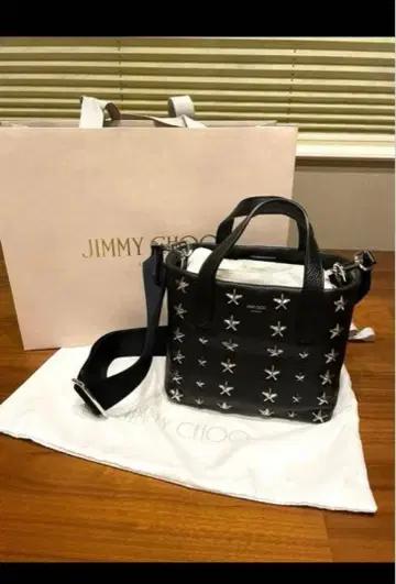 새상품급 JIMMY CHOO MINI PIMLICO 미니 토트백