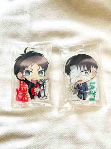 진격의 거인 엘렌 리바이 아크릴 키링 아크릴 스탠드 거인 중학교 진격제