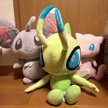 세레비와 뮤우 치라미 봉제 인형 세트