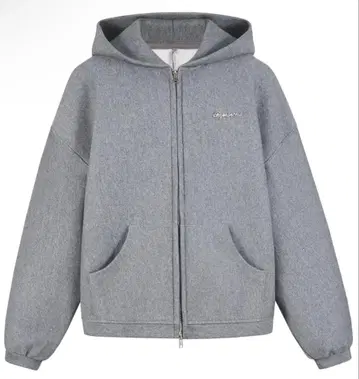 andwang Kirakira zip up (gray) M