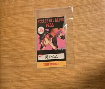 앙상블 스타즈! 타워 레코드 백스테이지 패스풍 카드 아오이 히나타