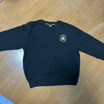 CONVERSE 척테일러 올스타 맨투맨 L 블랙