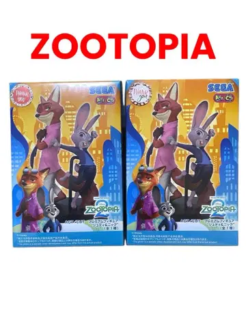 주토피아2 주디&닉 피규어 2개 세트