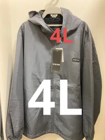 [ 4L ] ZOO YORK 미사용 새상품 즈 요크 후드 자켓 속기모 빅