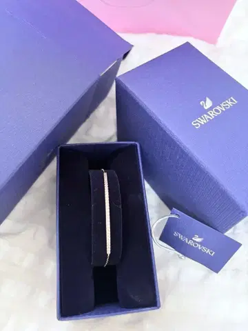Swarovski 로즈 골드 팔찌 정품
