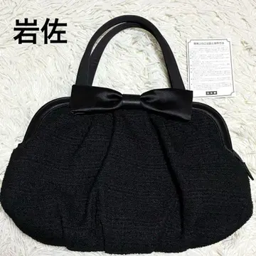 IWASA 이와사 포멀백 블랙 리본 핸드백 관혼상제