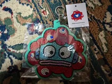 먀쿠먀쿠 한교동 키라키라 가죽 키링 오사카 간사이 만박