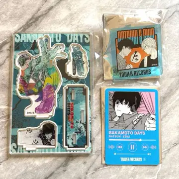 SKAMOTO DAYS 세바 나츠키 아크릴 스탠드, 배지, 카드