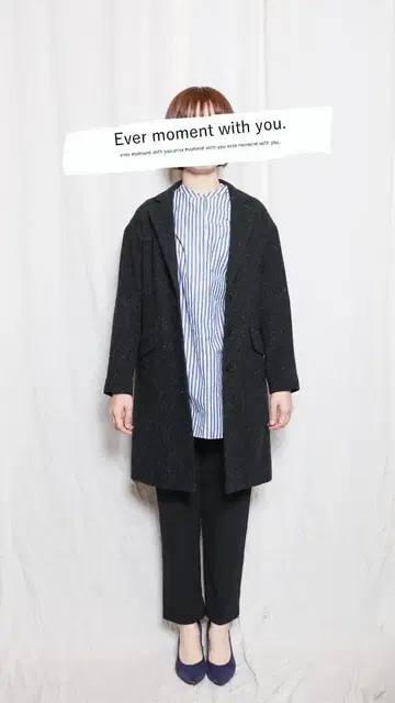 SHORT CUT FOR MARKS 블랙 코트