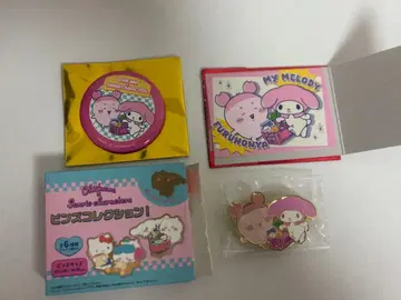 치이카와 x 산리오 헌책방 카니짱 x 마이멜로디 랜덤 상품 3종 세트