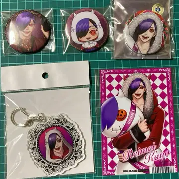 장켓뱅크 카나 아키아키 세트 캔뱃지 브로마이드 팝업 토키키루 복권