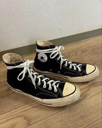 구 패치 컨버스 CT70 블랙 HI 9.5 28cm