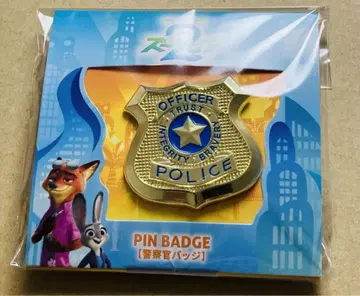 주토피아2 경찰관 배지 1개