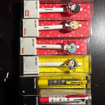 BTS 젤펜 멀티펜 세트