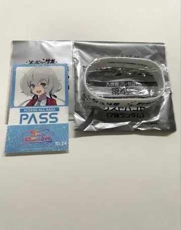 좀비랜드 사가 유메긴 입장객 특전 백야드 패스 리스트 밴드 콘노 준코