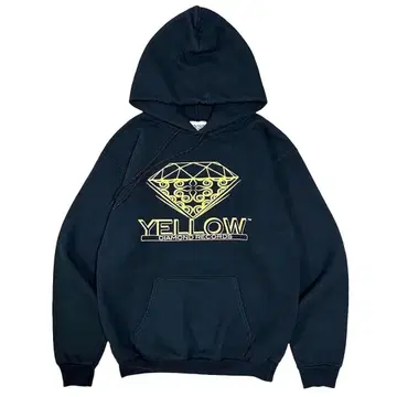 Y2K 빈티지 후드 맨투맨 기업 로고 블랙 S