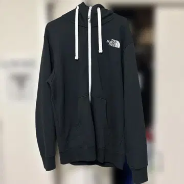 THE NORTH FACE 블랙 지퍼 후드티 M