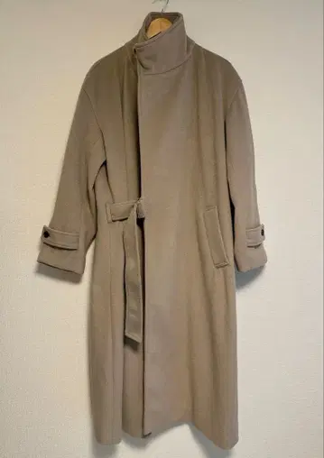 tk.TAKEO KIKUCHI 테크 멜톤 타이 로켄 코트