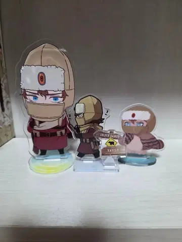 골든 카무이 바실리 아크릴 스탠드 세트