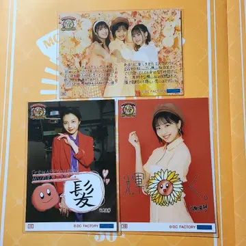 유미게타슈킨 콜렉션 사진 3점 세트 MF 76th 싱글