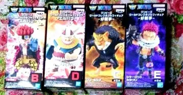 원피스 월드 컬렉터블 피규어  엘바프 호적수 4종