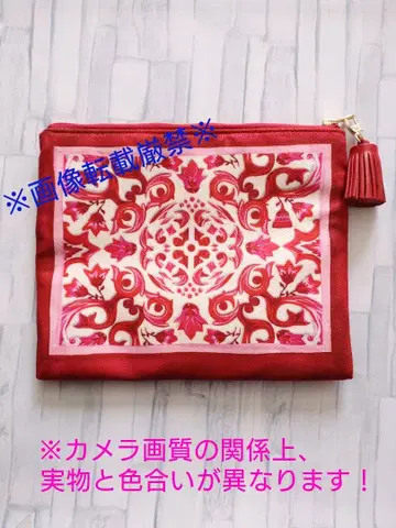보물 파우치 <금전운의 축복> 레드 모스크 ~대금재 대운세 건강~
