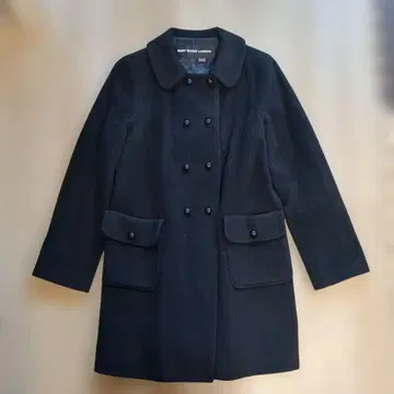 MARY QUANT 블랙 롱 코트 M 사이즈