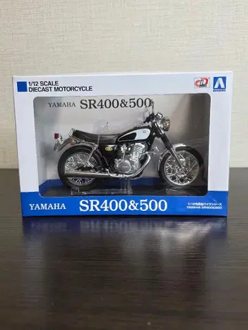 YAMAHA SR400&500 1/12 스케일 다이캐스트 모터 사이클