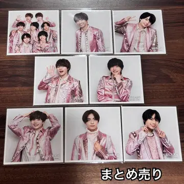 나니와단시 정사각형 사진 2021-2022 8장 세트