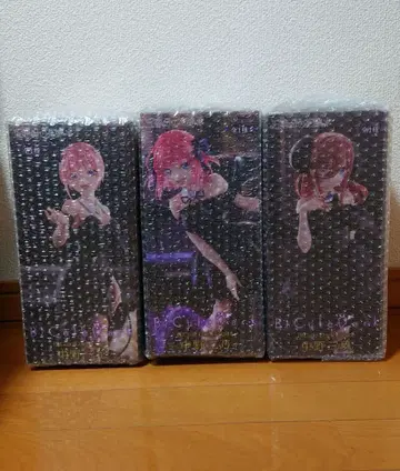 5등분의 신부 피규어 BiCute Dark Figure 3개 세트