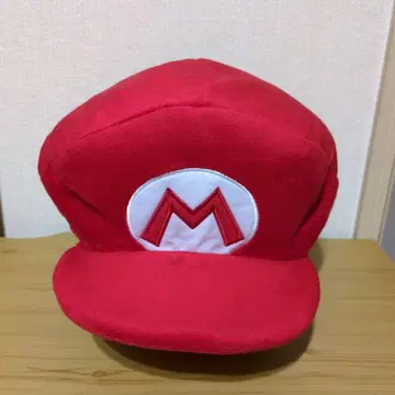 새상품급 유니버셜 마리오 모자 USJ 공식 빨간색 할로윈 분장