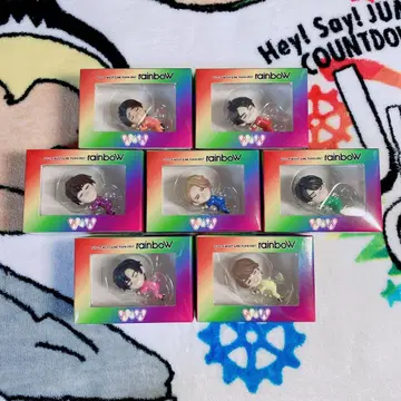 쟈니즈 WEST 떼어놓기 전대 레인보우 7개 세트