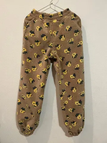 시마무라 ayano 콜라보 꽃무늬 보아 팬츠 S 사이즈