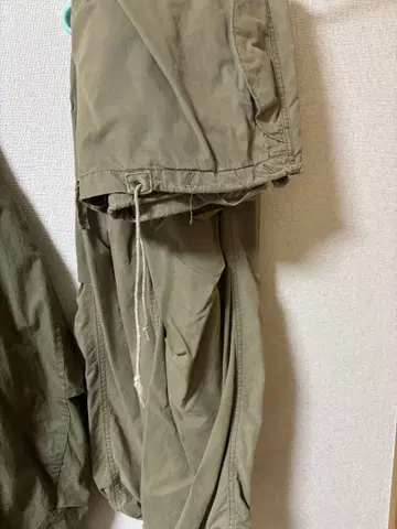 카고 팬츠 군용